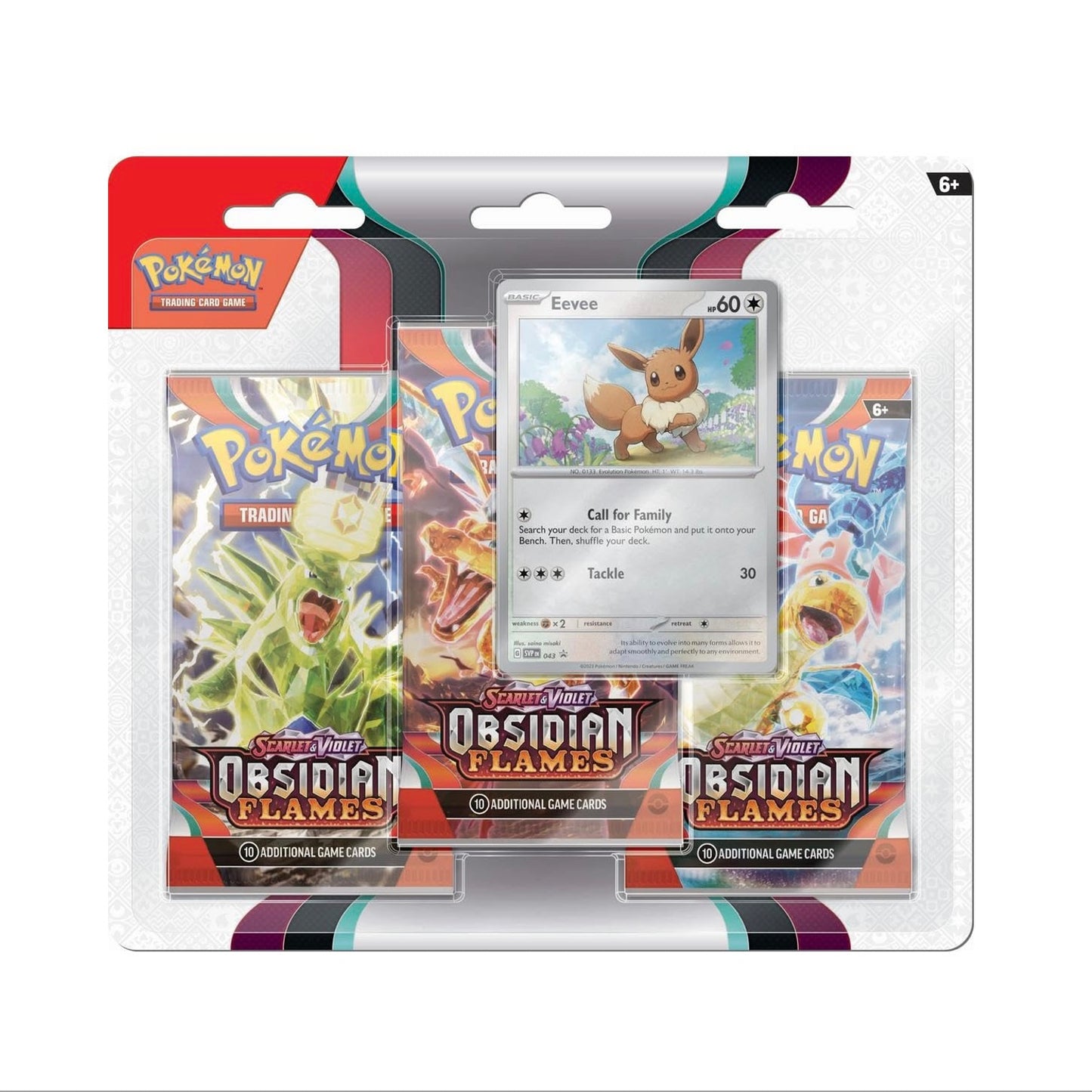 Obsidian Flames 3 pack Blister (Random Promo)